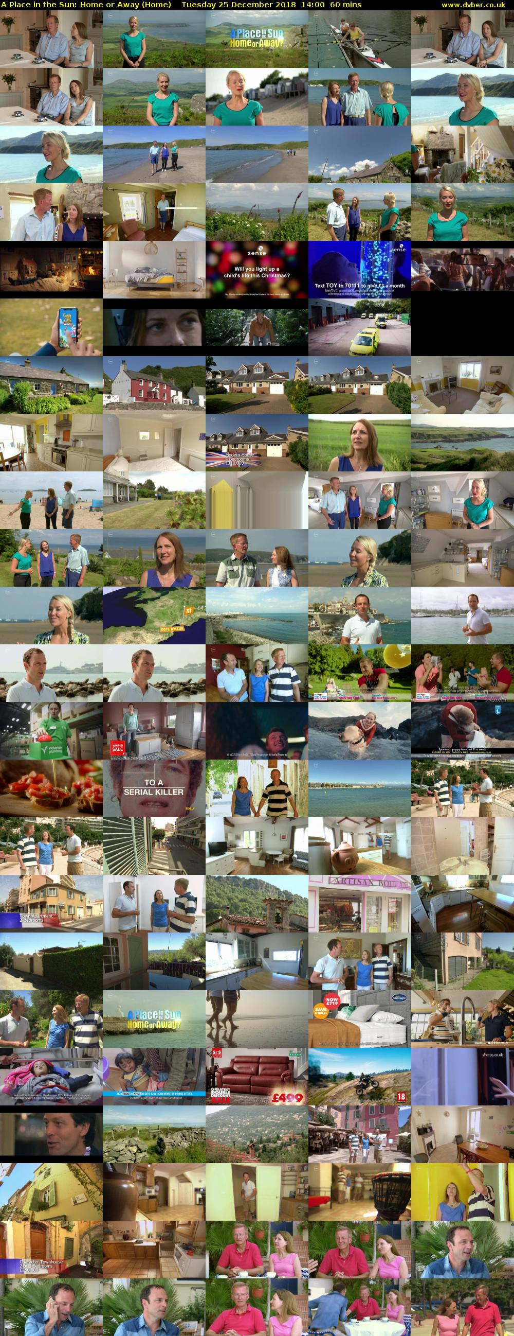 A Place in the Sun: Home or Away (Home) Tuesday 25 December 2018 14:00 - 15:00