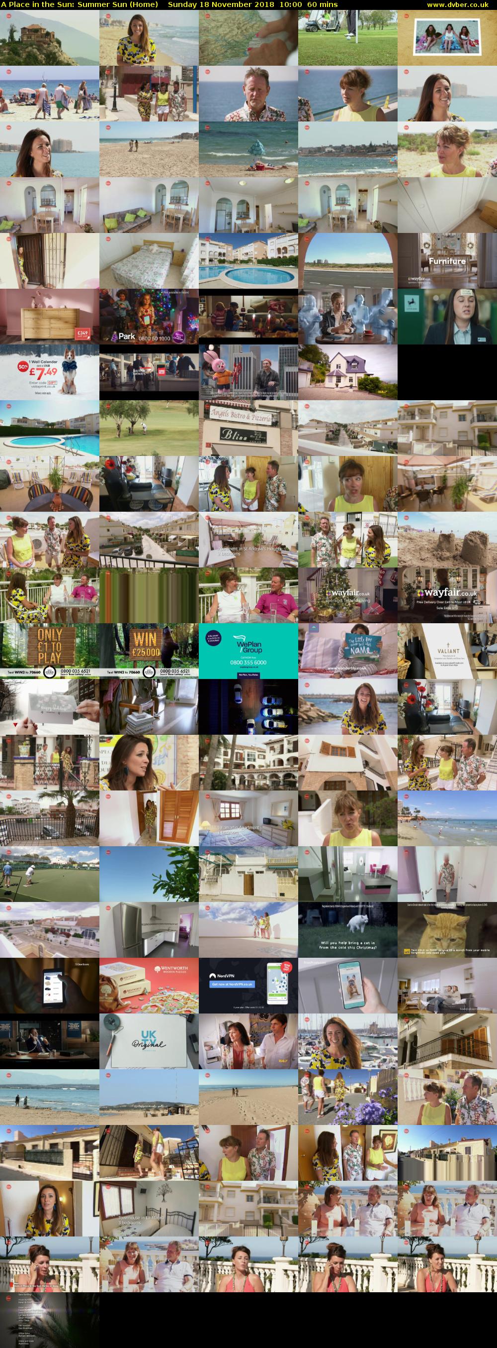 A Place in the Sun: Summer Sun (Home) Sunday 18 November 2018 10:00 - 11:00