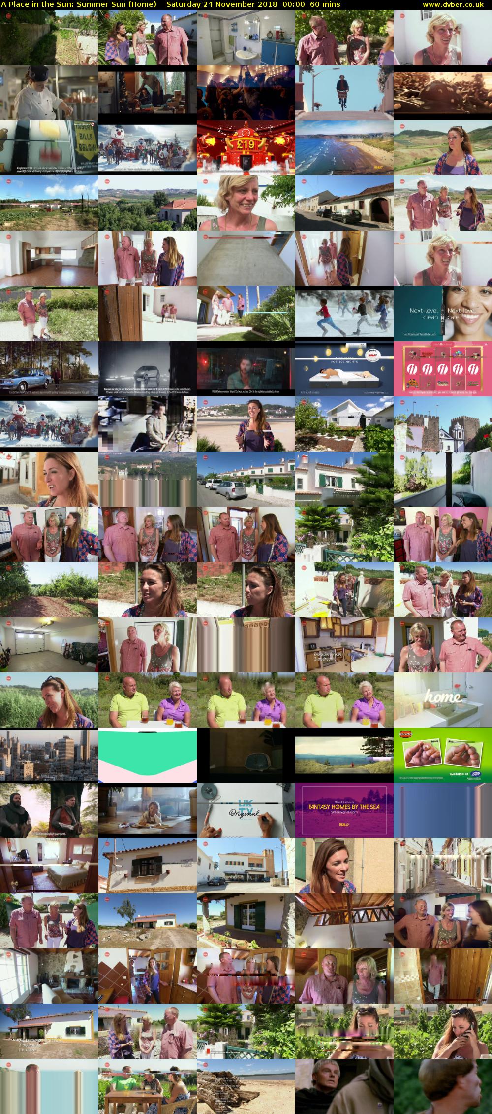 A Place in the Sun: Summer Sun (Home) Saturday 24 November 2018 00:00 - 01:00