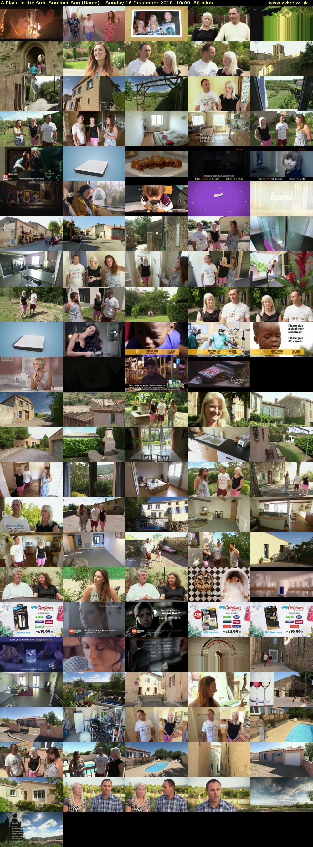 A Place in the Sun: Summer Sun (Home) Sunday 16 December 2018 10:00 - 11:00