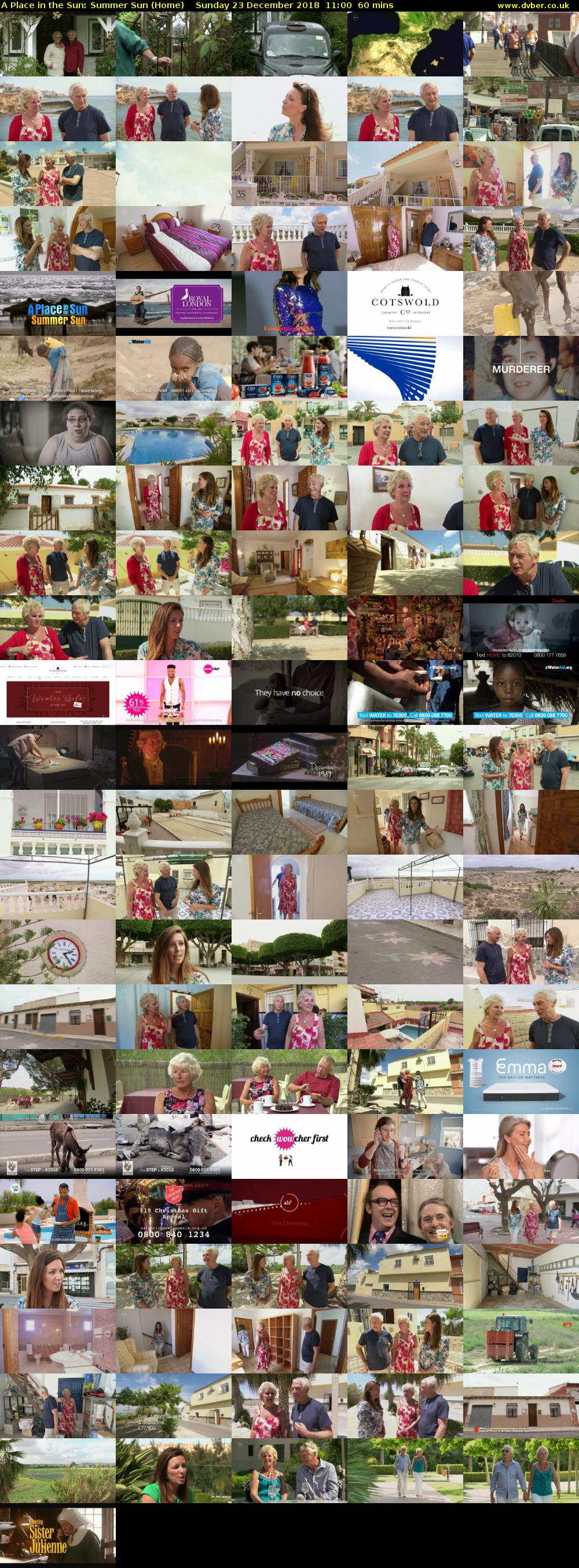 A Place in the Sun: Summer Sun (Home) Sunday 23 December 2018 11:00 - 12:00