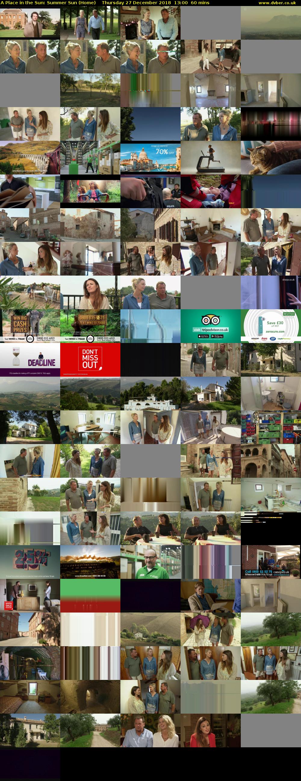 A Place in the Sun: Summer Sun (Home) Thursday 27 December 2018 13:00 - 14:00