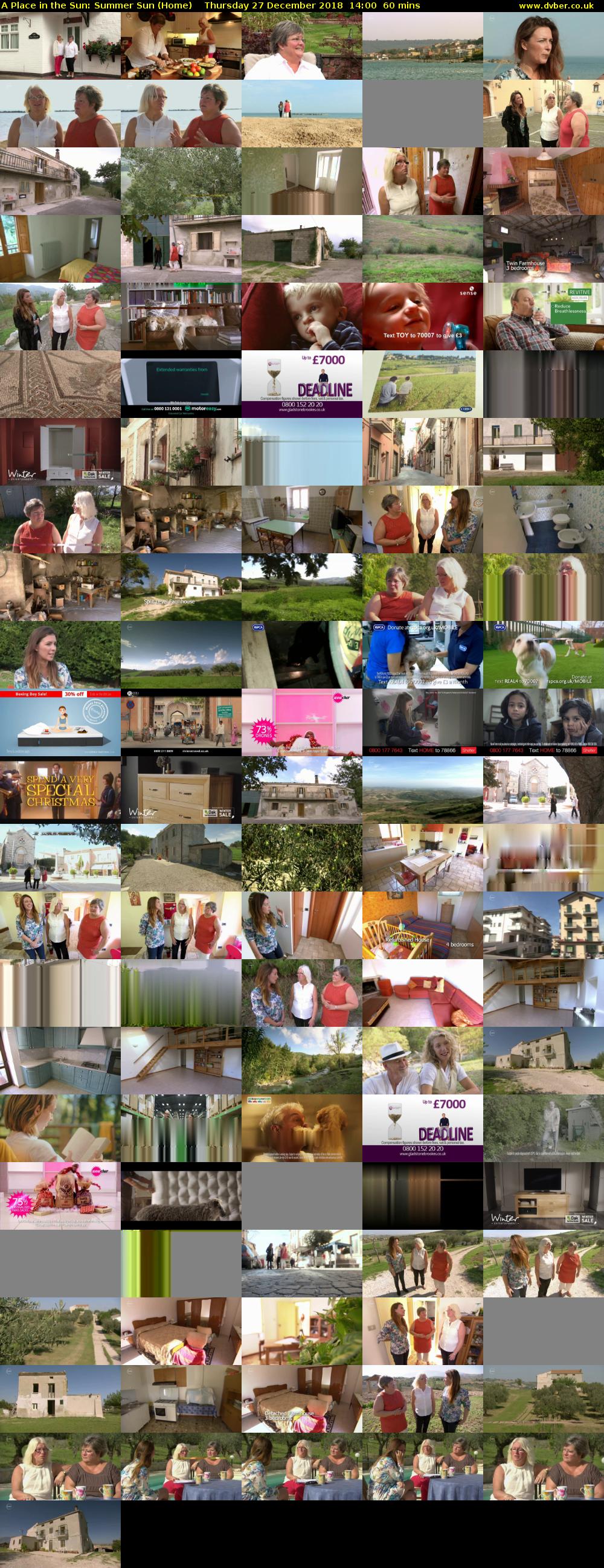 A Place in the Sun: Summer Sun (Home) Thursday 27 December 2018 14:00 - 15:00