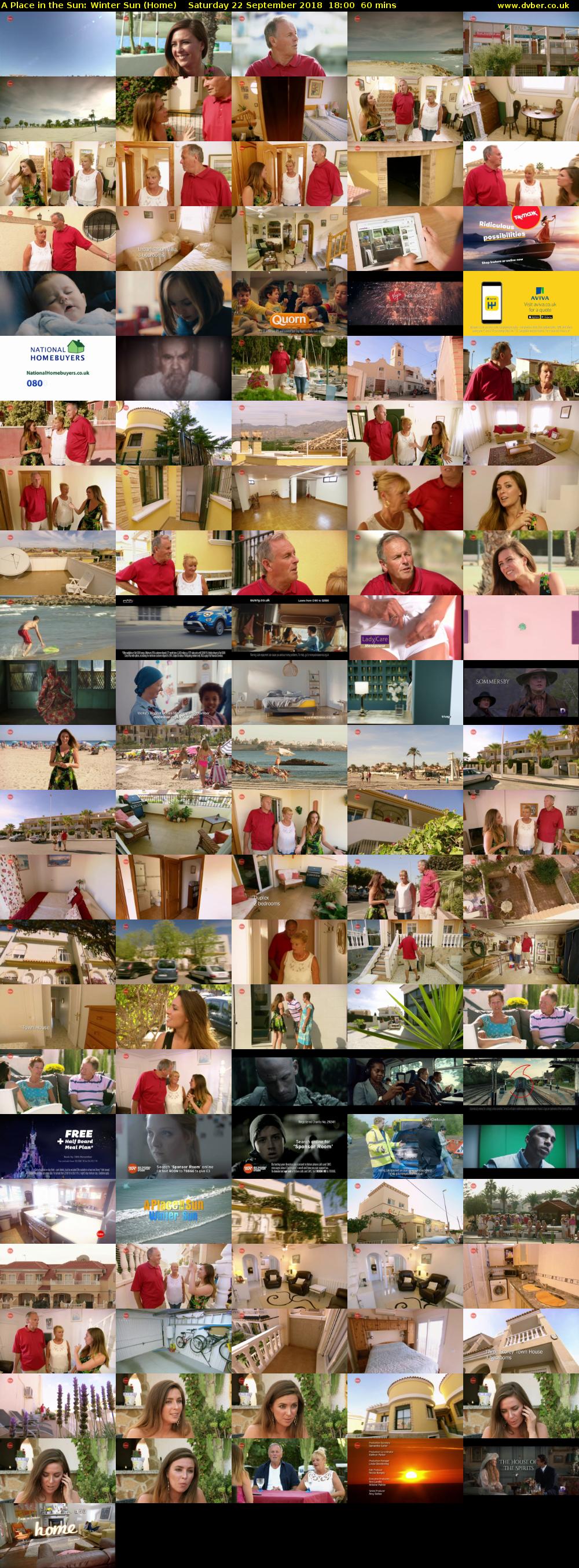 A Place in the Sun: Winter Sun (Home) Saturday 22 September 2018 18:00 - 19:00