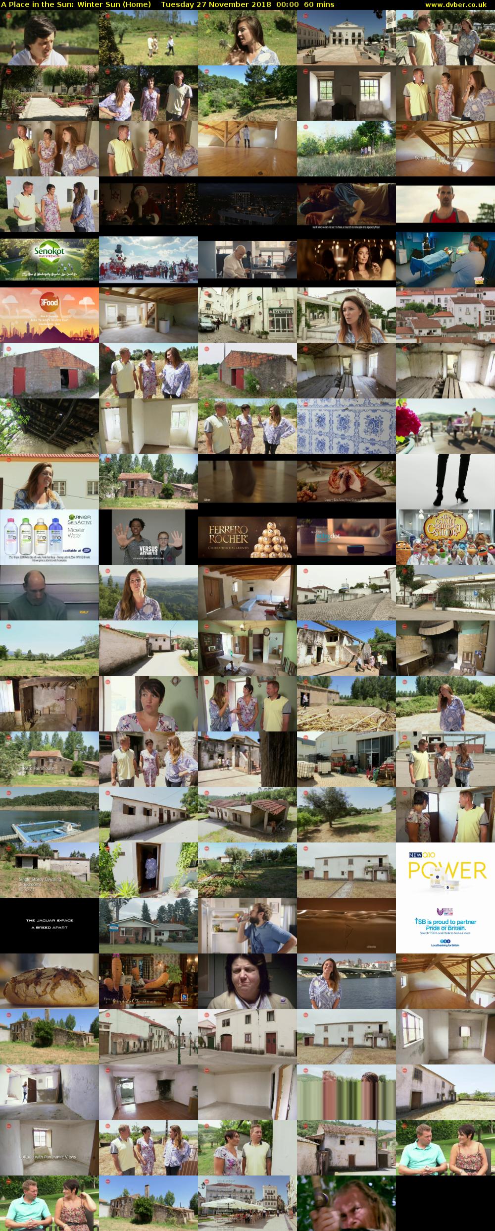 A Place in the Sun: Winter Sun (Home) Tuesday 27 November 2018 00:00 - 01:00