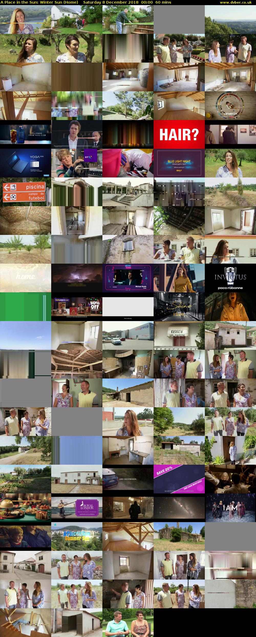 A Place in the Sun: Winter Sun (Home) Saturday 8 December 2018 00:00 - 01:00