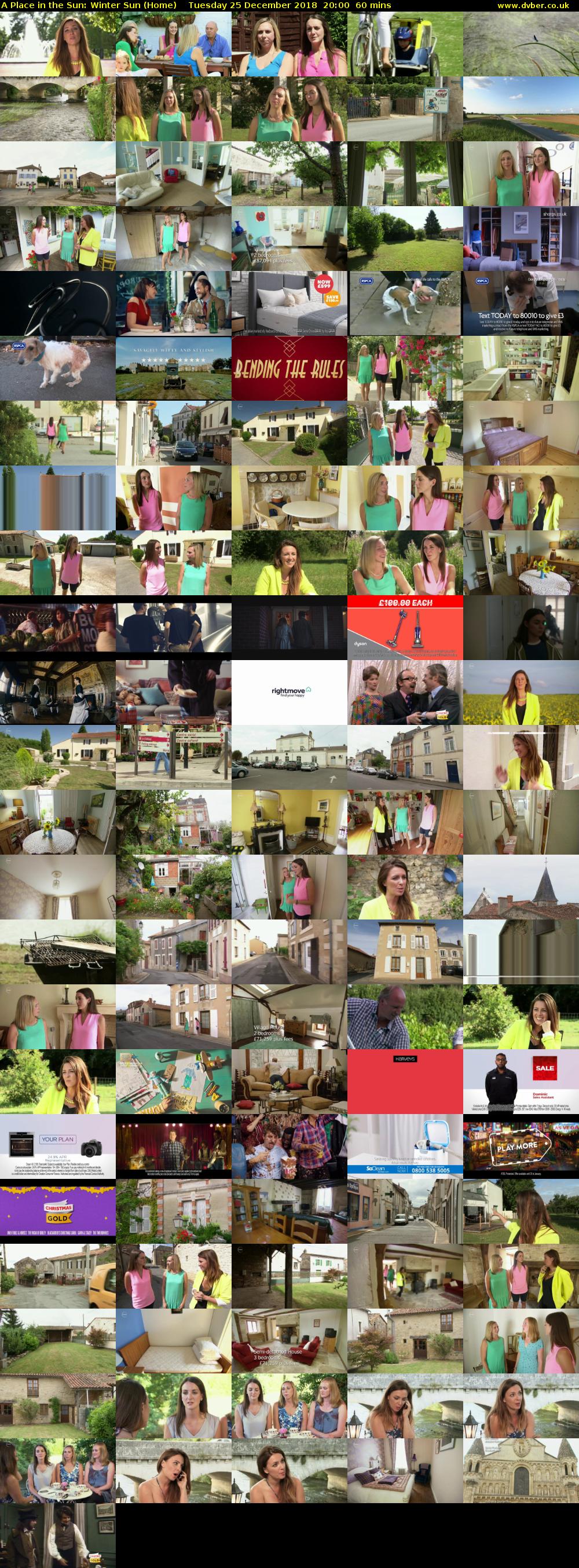 A Place in the Sun: Winter Sun (Home) Tuesday 25 December 2018 20:00 - 21:00