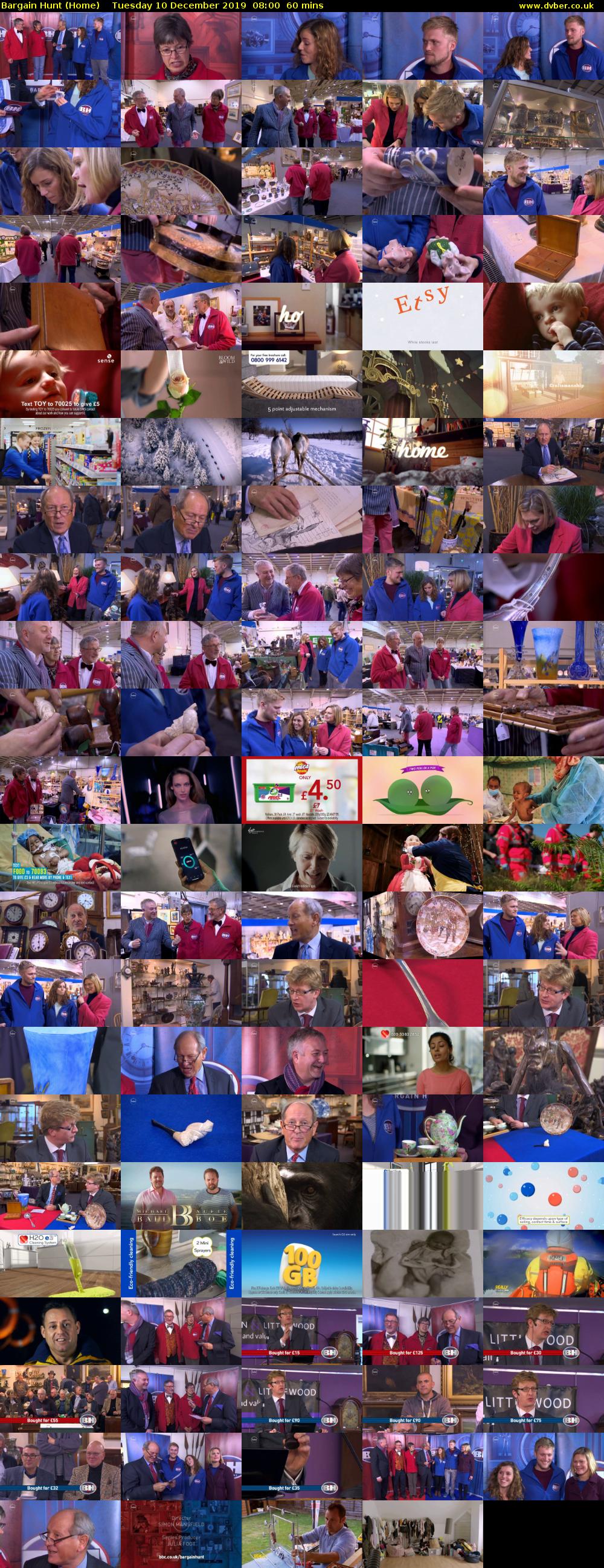 Bargain Hunt (Home) Tuesday 10 December 2019 08:00 - 09:00