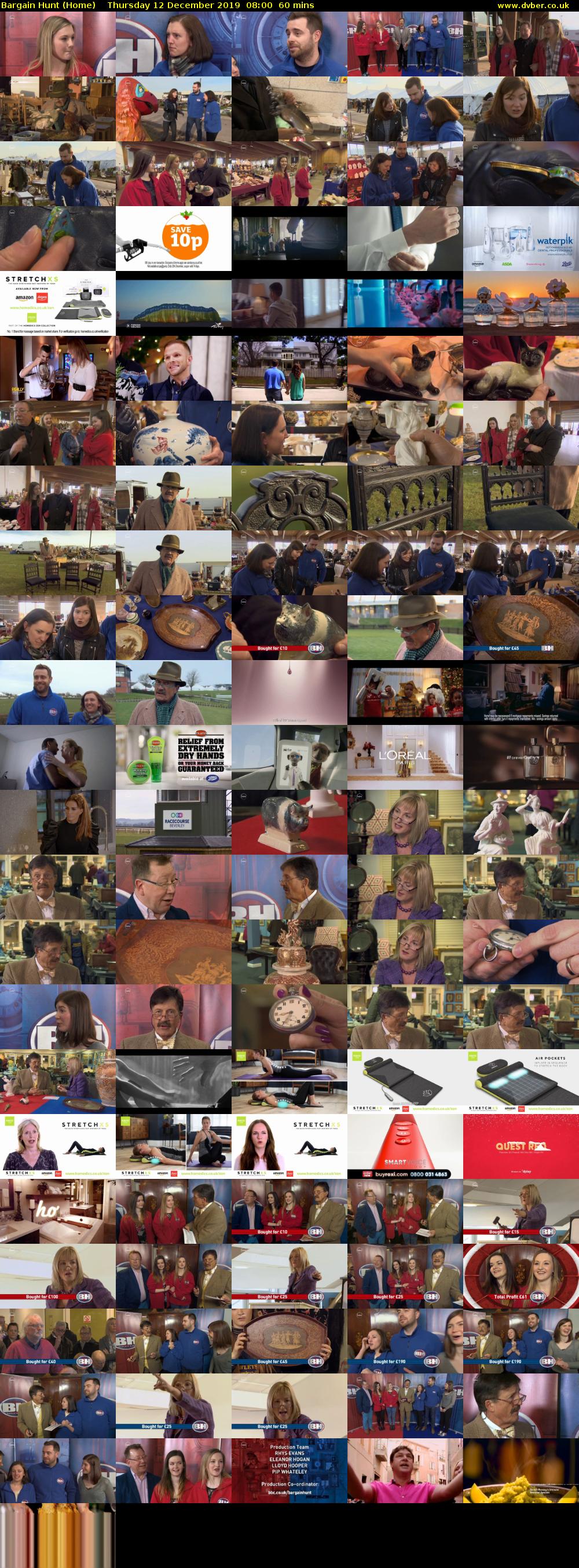 Bargain Hunt (Home) Thursday 12 December 2019 08:00 - 09:00