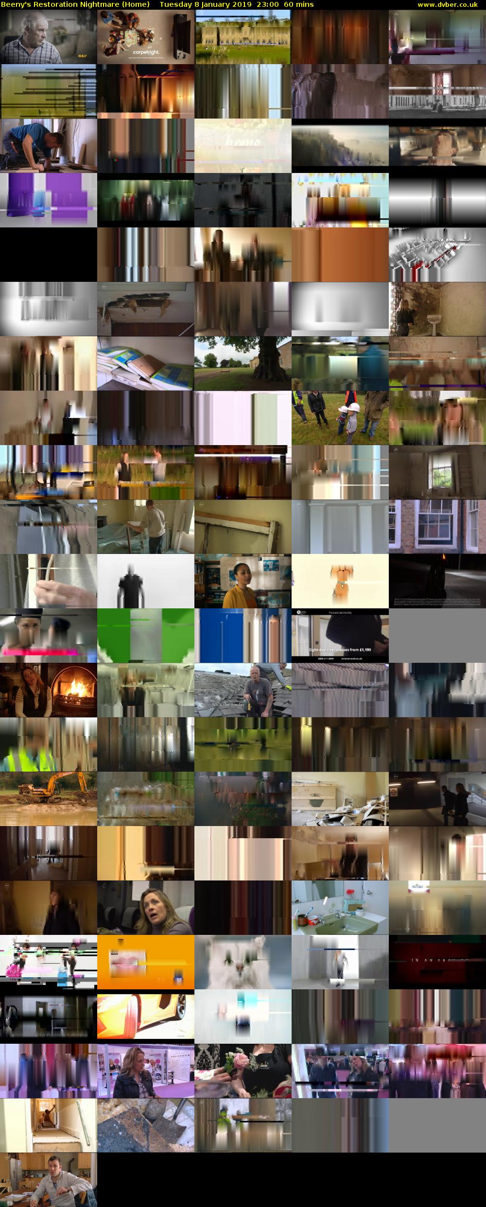 Beeny's Restoration Nightmare (Home) Tuesday 8 January 2019 23:00 - 00:00