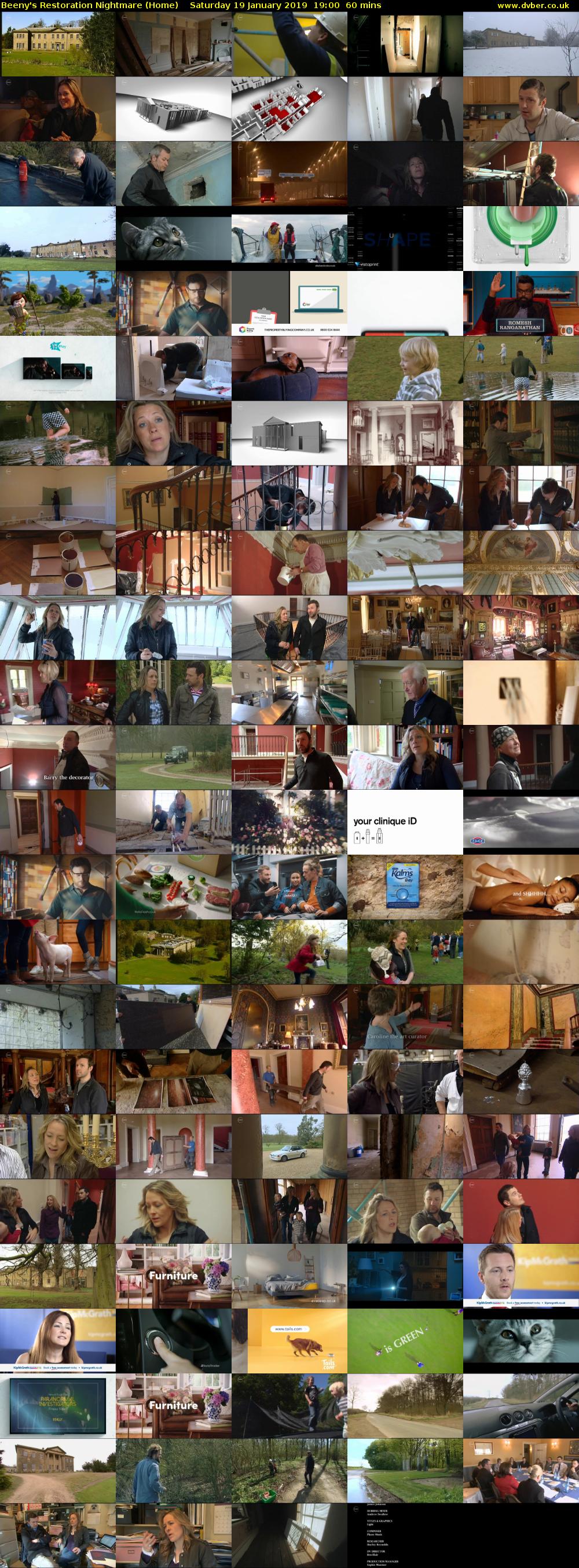 Beeny's Restoration Nightmare (Home) Saturday 19 January 2019 19:00 - 20:00