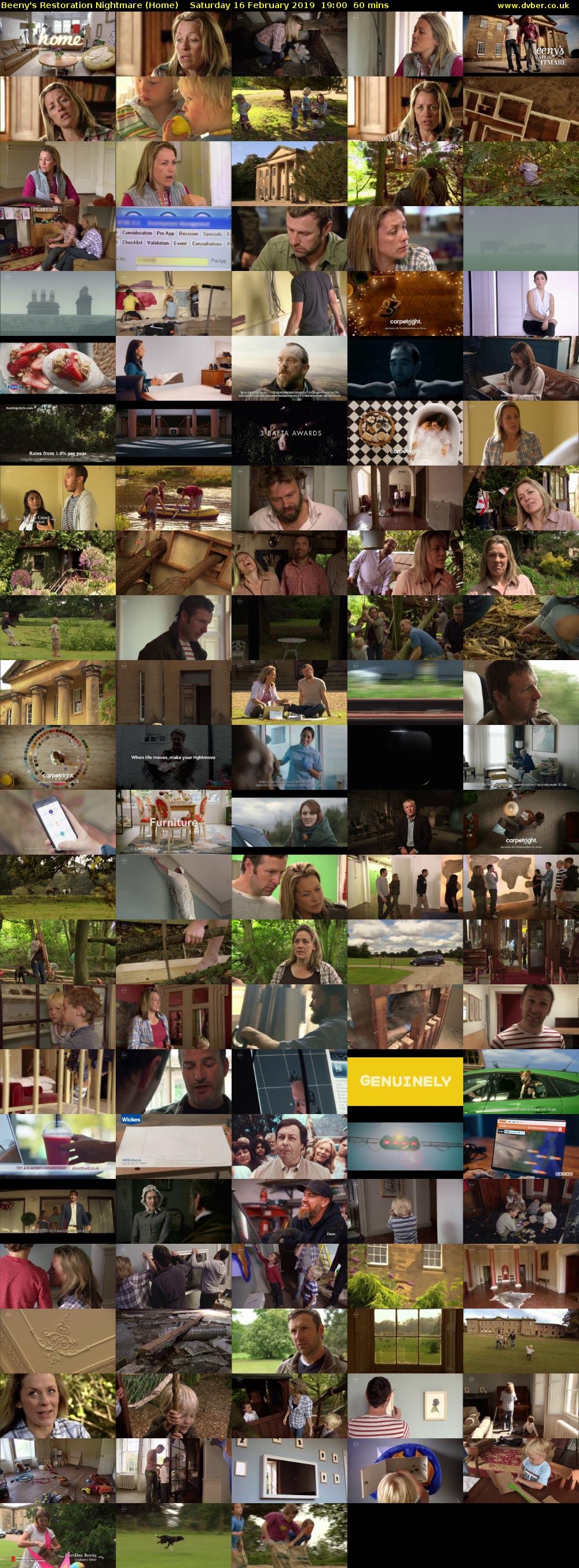 Beeny's Restoration Nightmare (Home) Saturday 16 February 2019 19:00 - 20:00