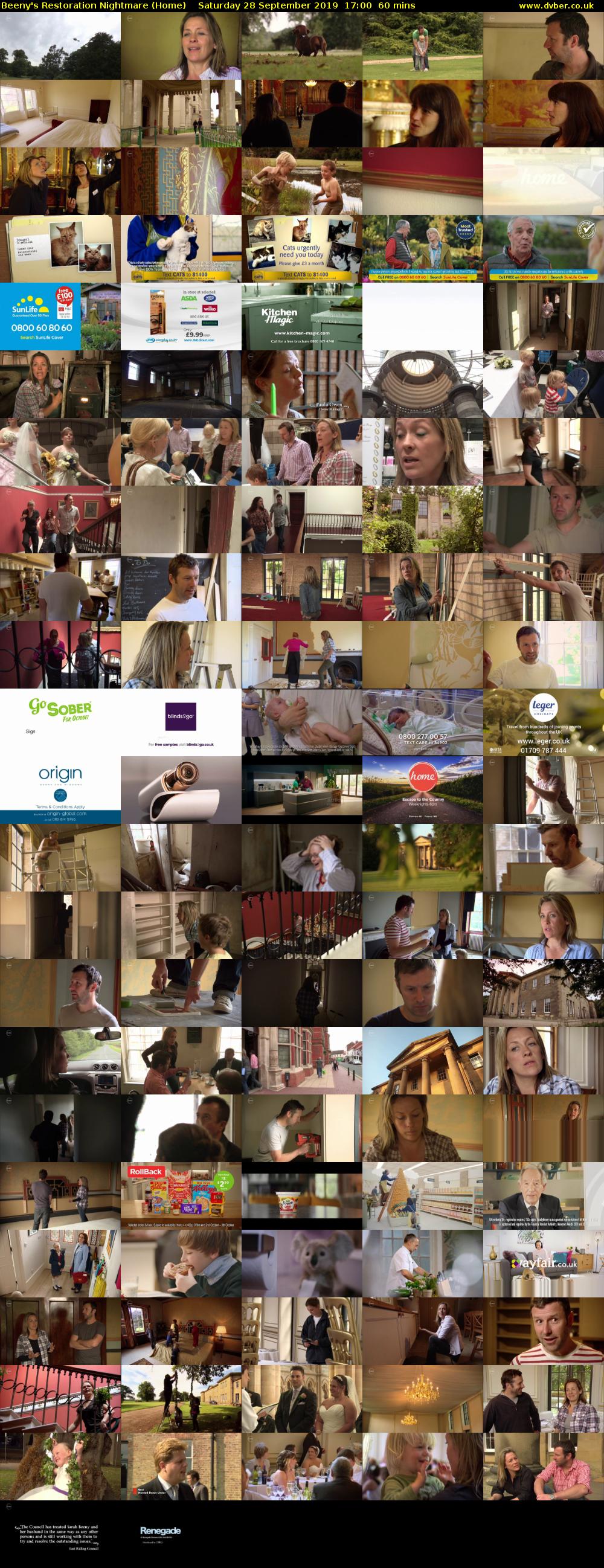 Beeny's Restoration Nightmare (Home) Saturday 28 September 2019 17:00 - 18:00