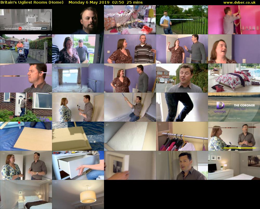Britain's Ugliest Rooms (Home) Monday 6 May 2019 02:50 - 03:15
