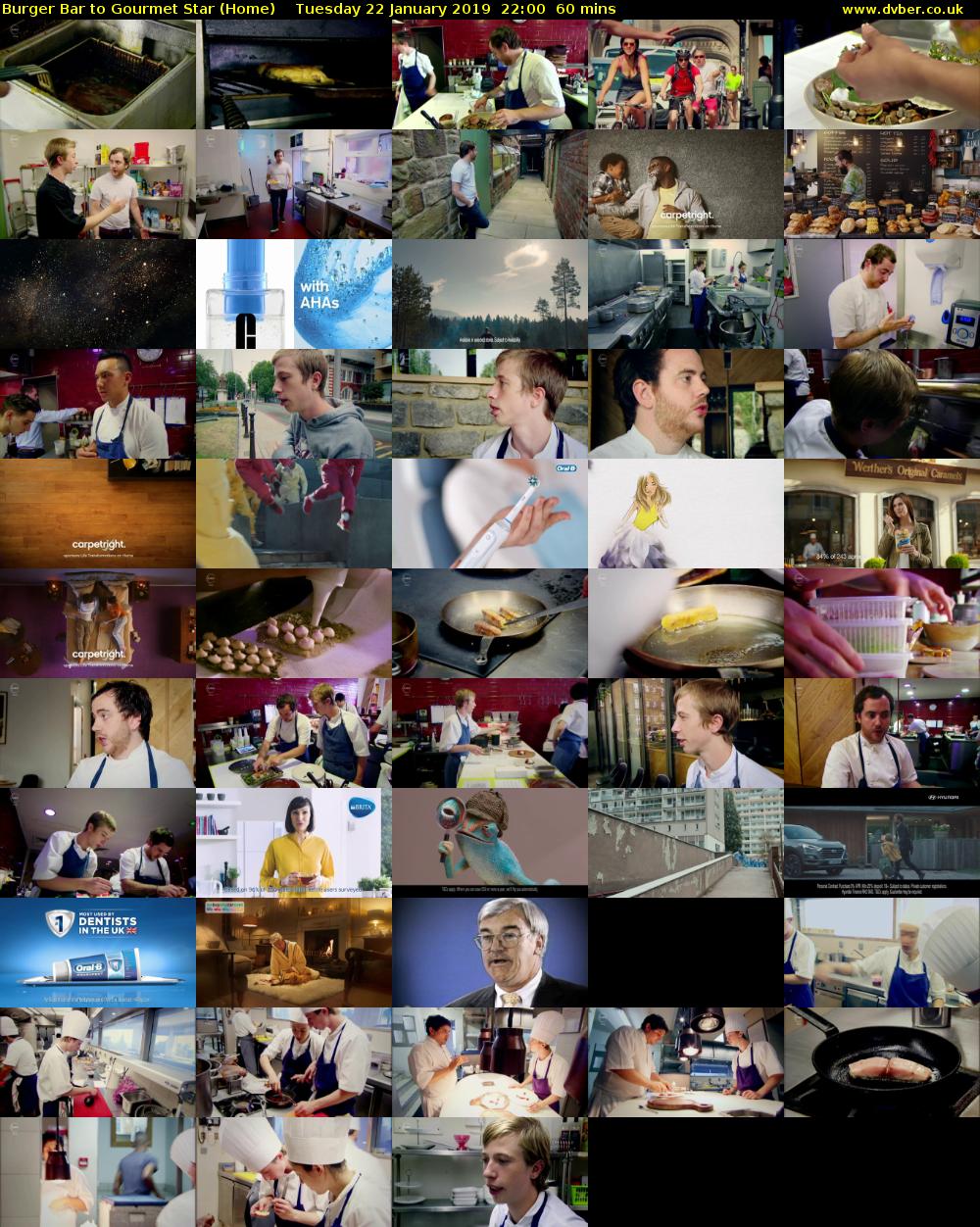 Burger Bar to Gourmet Star (Home) Tuesday 22 January 2019 22:00 - 23:00