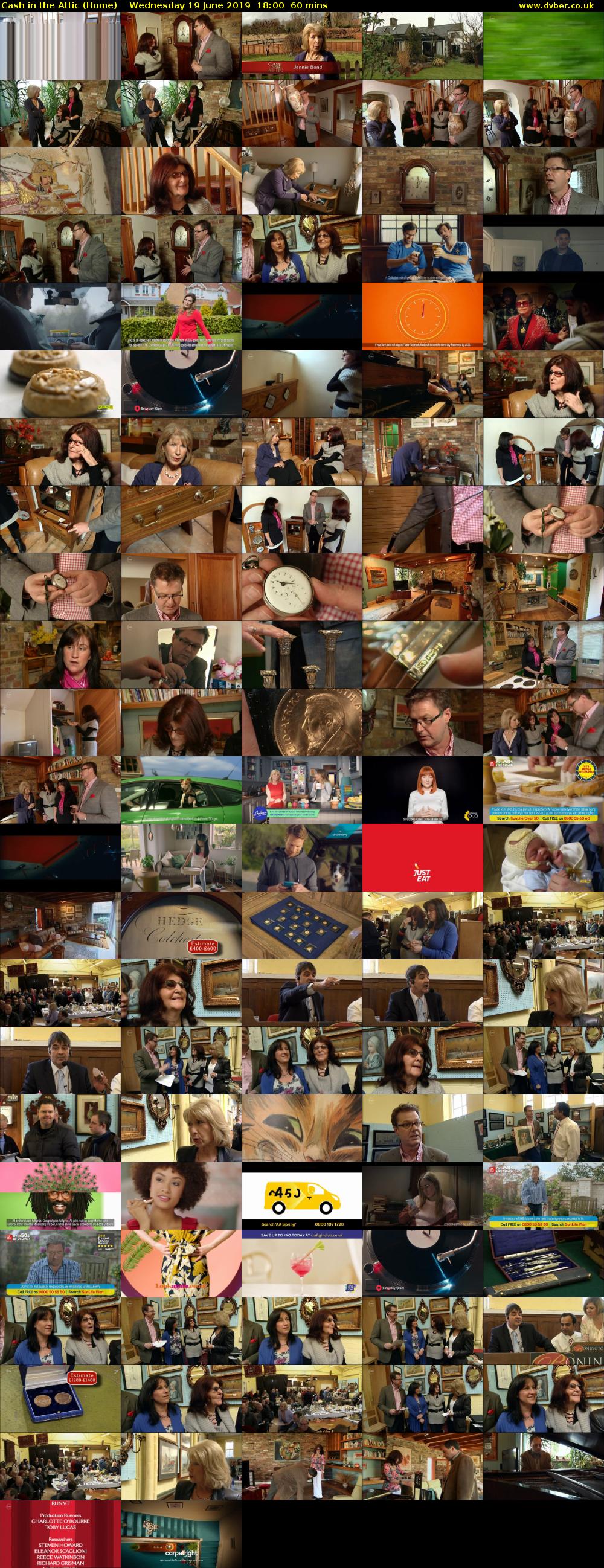 Cash in the Attic (Home) Wednesday 19 June 2019 18:00 - 19:00