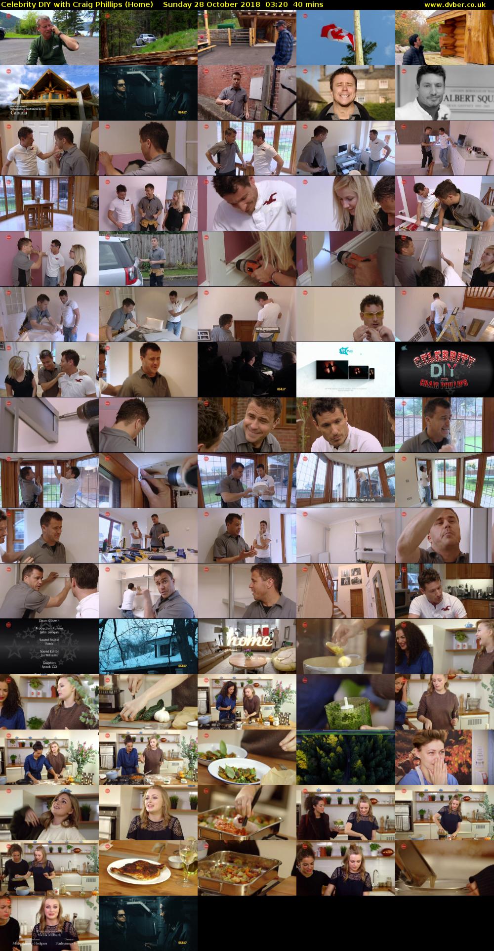 Celebrity DIY with Craig Phillips (Home) Sunday 28 October 2018 03:20 - 04:00