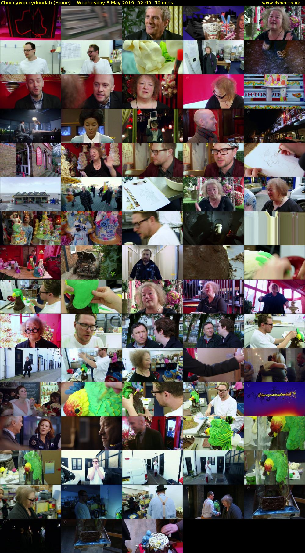 Choccywoccydoodah (Home) Wednesday 8 May 2019 02:40 - 03:30