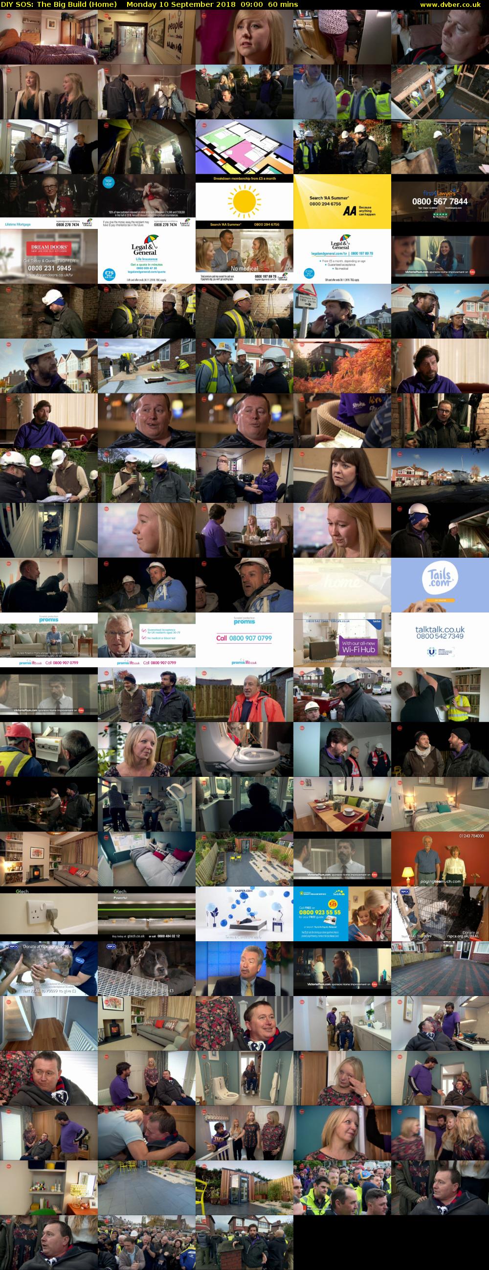 DIY SOS: The Big Build (Home) Monday 10 September 2018 09:00 - 10:00