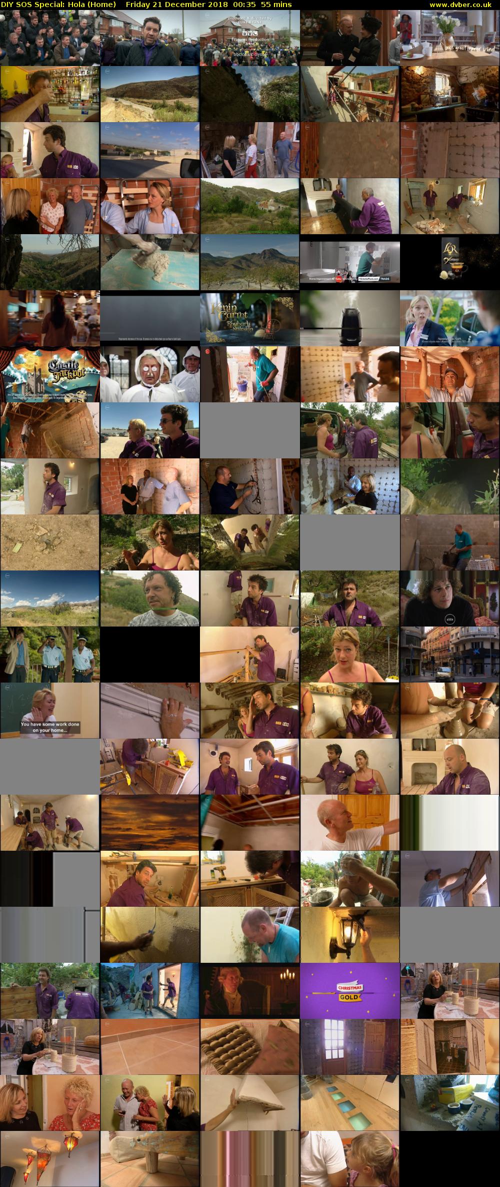 DIY SOS Special: Hola (Home) Friday 21 December 2018 00:35 - 01:30