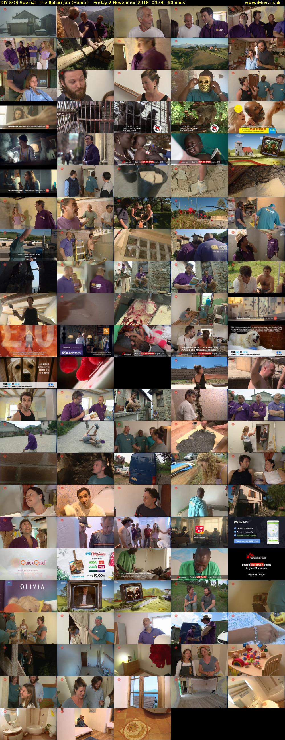 DIY SOS Special: The Italian Job (Home) Friday 2 November 2018 09:00 - 10:00