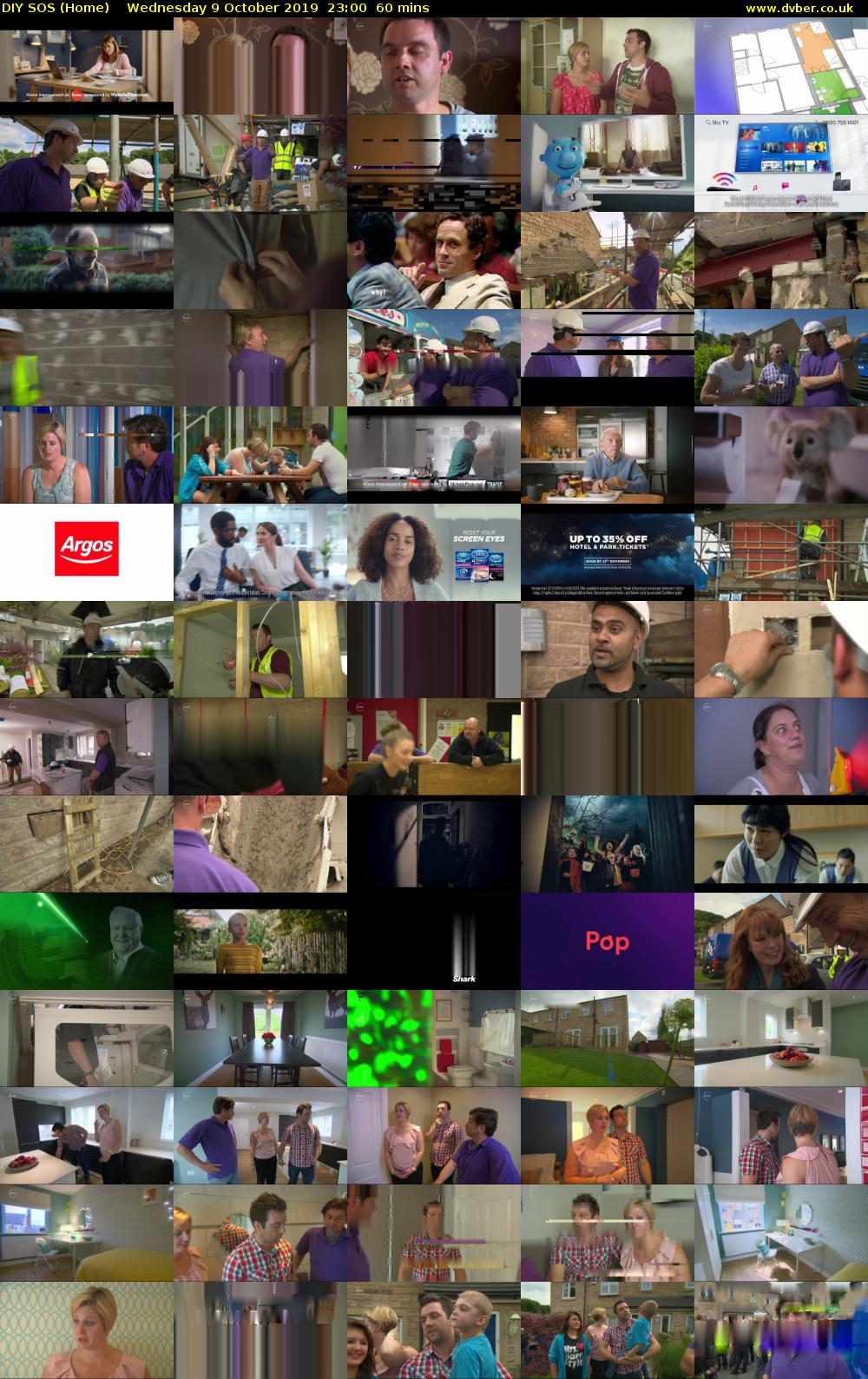 DIY SOS (Home) Wednesday 9 October 2019 23:00 - 00:00