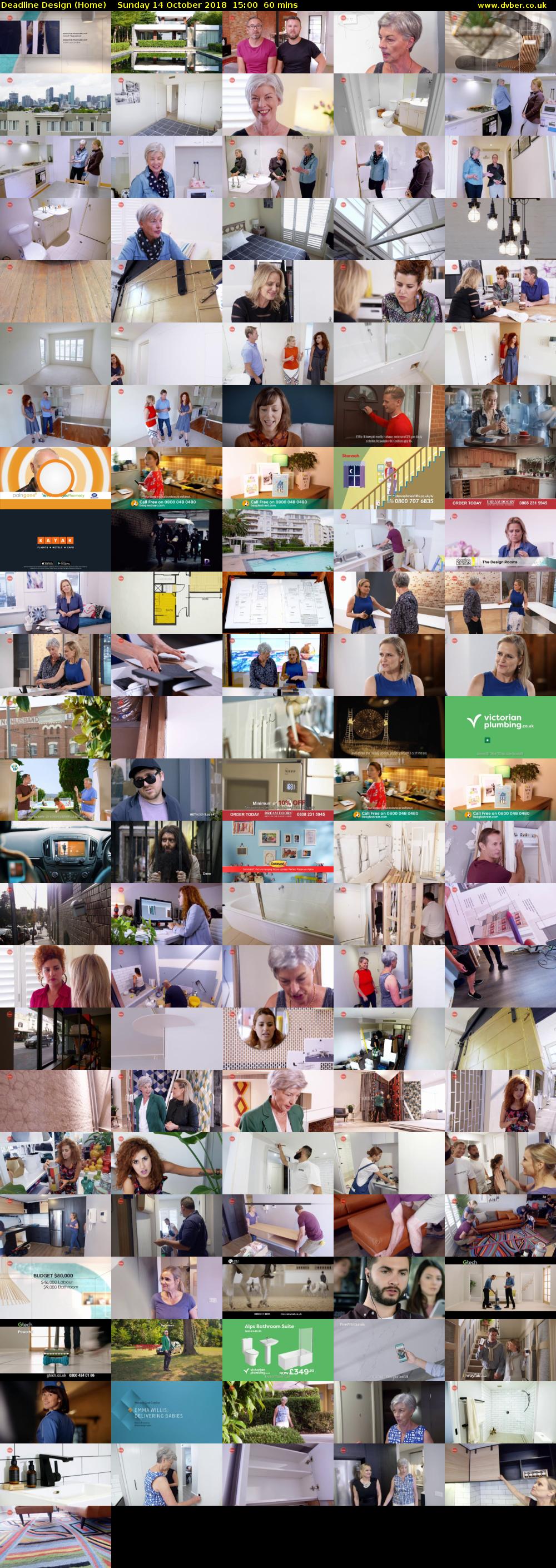 Deadline Design (Home) Sunday 14 October 2018 15:00 - 16:00