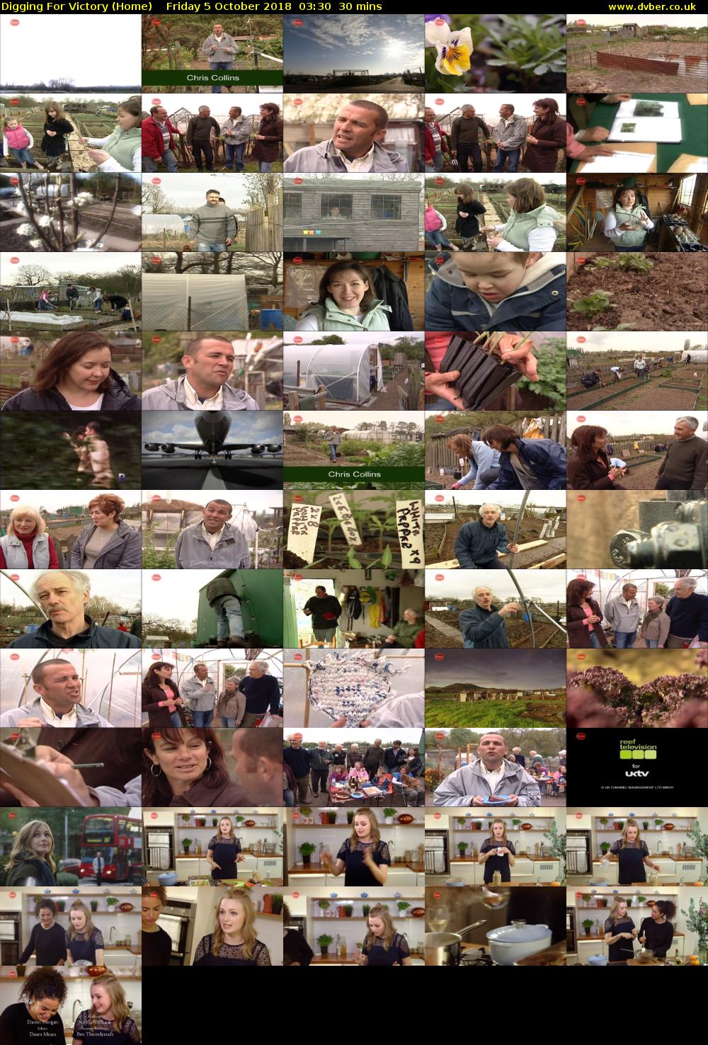 Digging For Victory (Home) Friday 5 October 2018 03:30 - 04:00