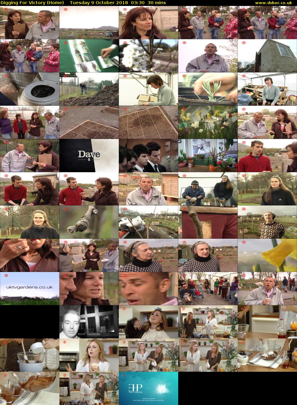 Digging For Victory (Home) Tuesday 9 October 2018 03:30 - 04:00