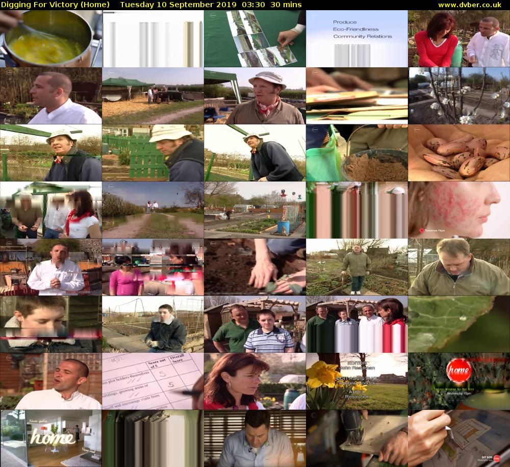 Digging For Victory (Home) Tuesday 10 September 2019 03:30 - 04:00