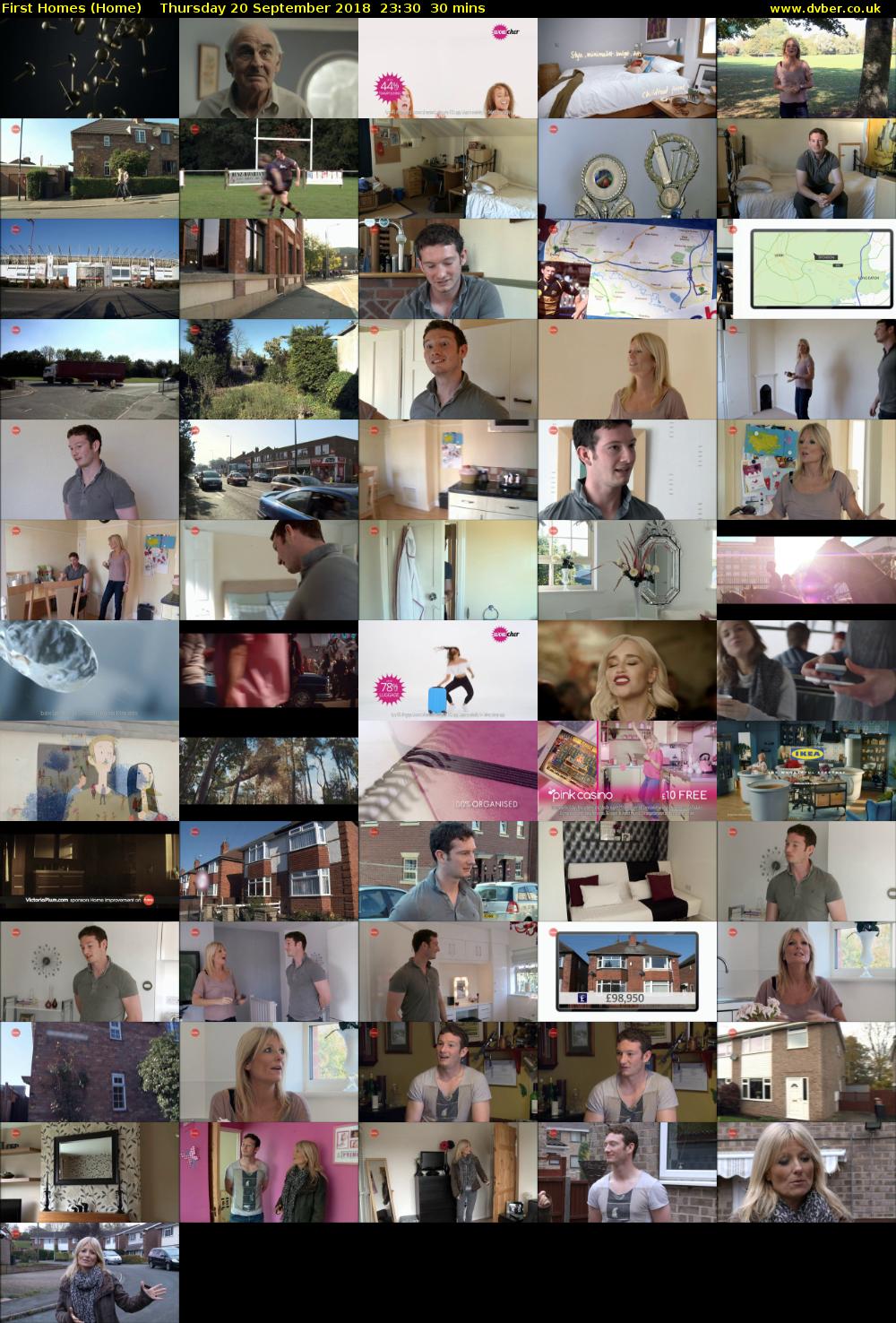 First Homes (Home) Thursday 20 September 2018 23:30 - 00:00