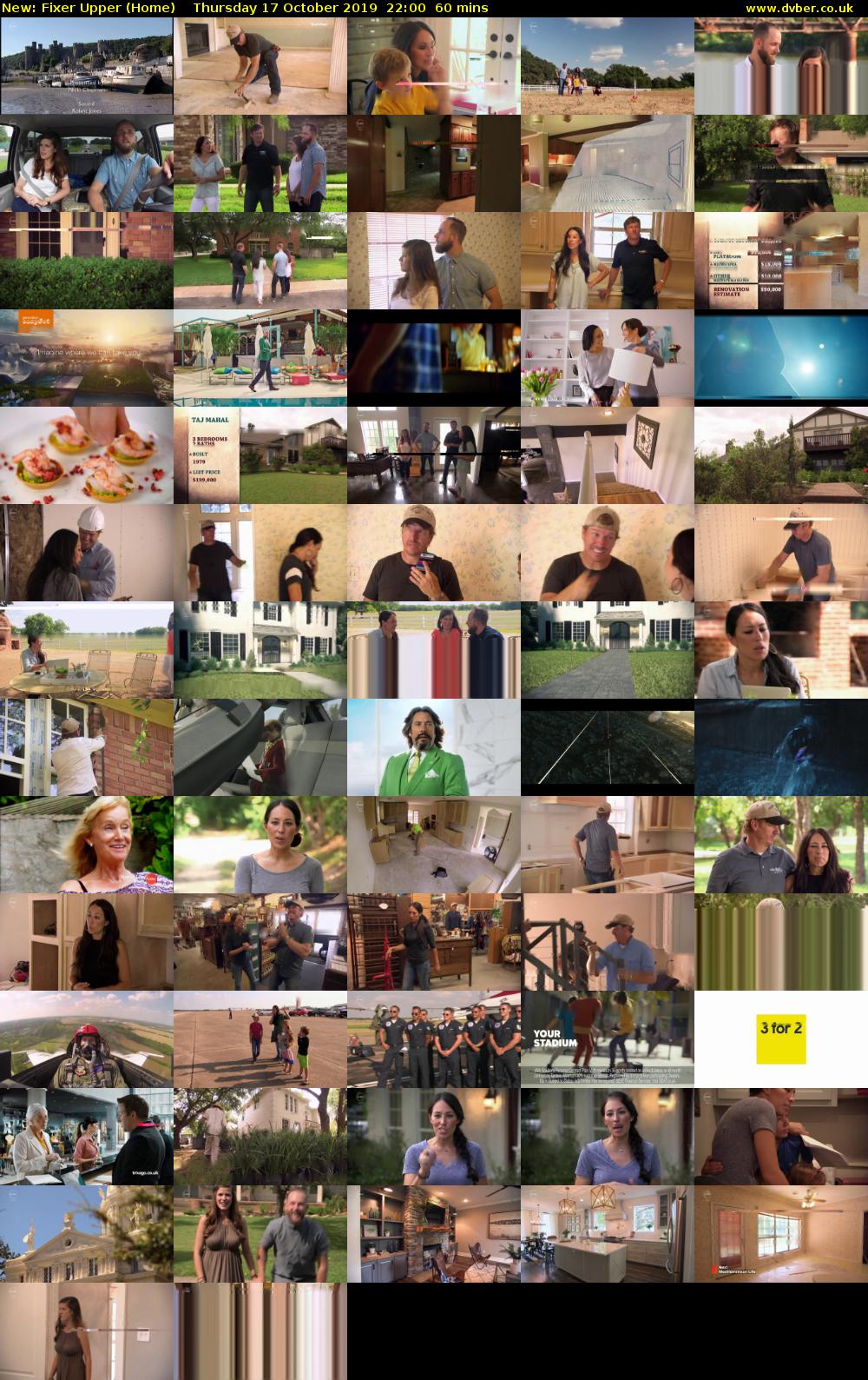 Fixer Upper (Home) Thursday 17 October 2019 22:00 - 23:00
