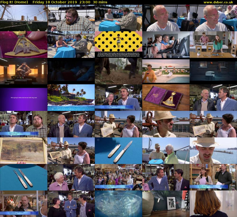 Flog It! (Home) Friday 18 October 2019 23:00 - 23:30