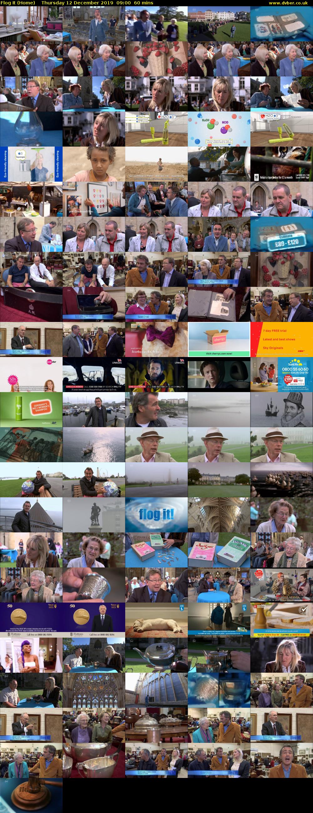 Flog It (Home) Thursday 12 December 2019 09:00 - 10:00