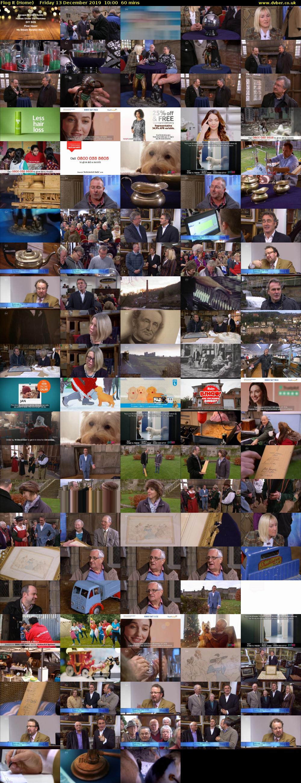 Flog It (Home) Friday 13 December 2019 10:00 - 11:00