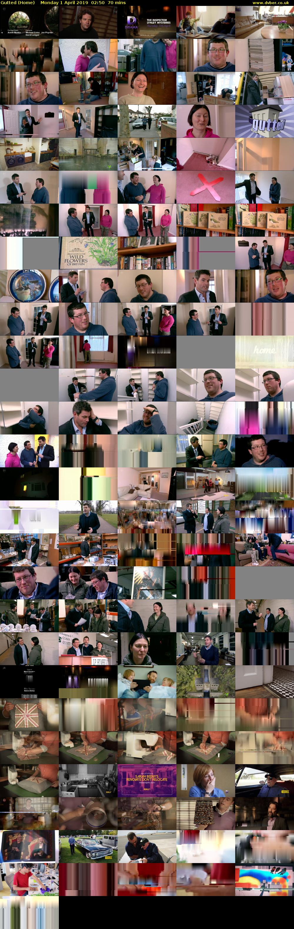 Gutted (Home) Monday 1 April 2019 02:50 - 04:00