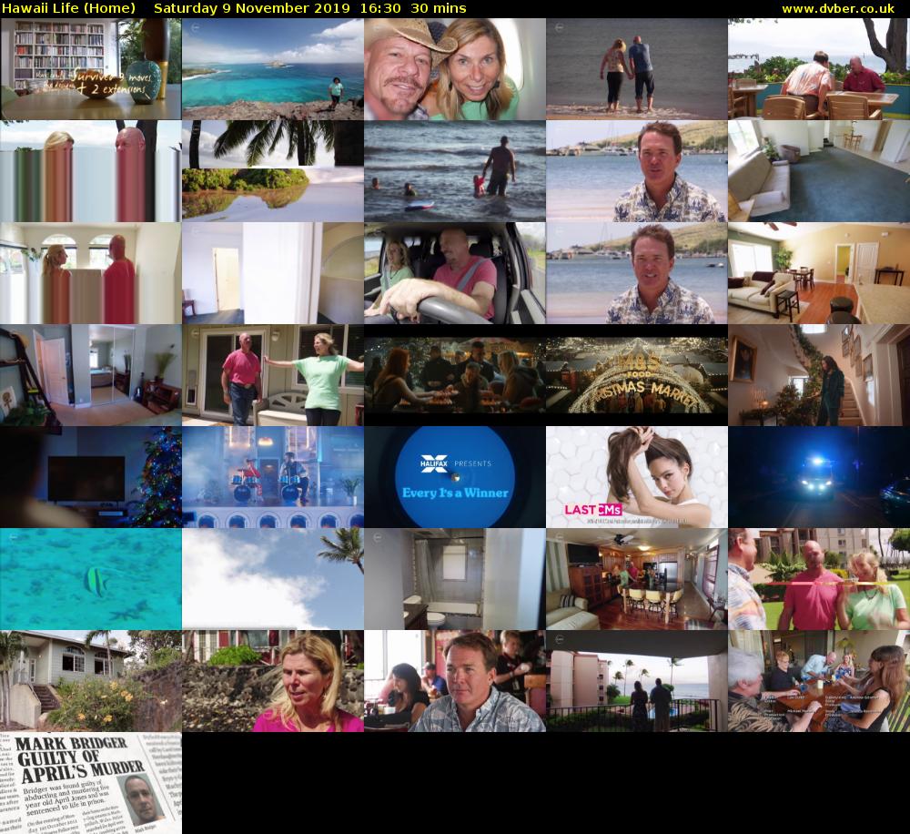 Hawaii Life (Home) Saturday 9 November 2019 16:30 - 17:00