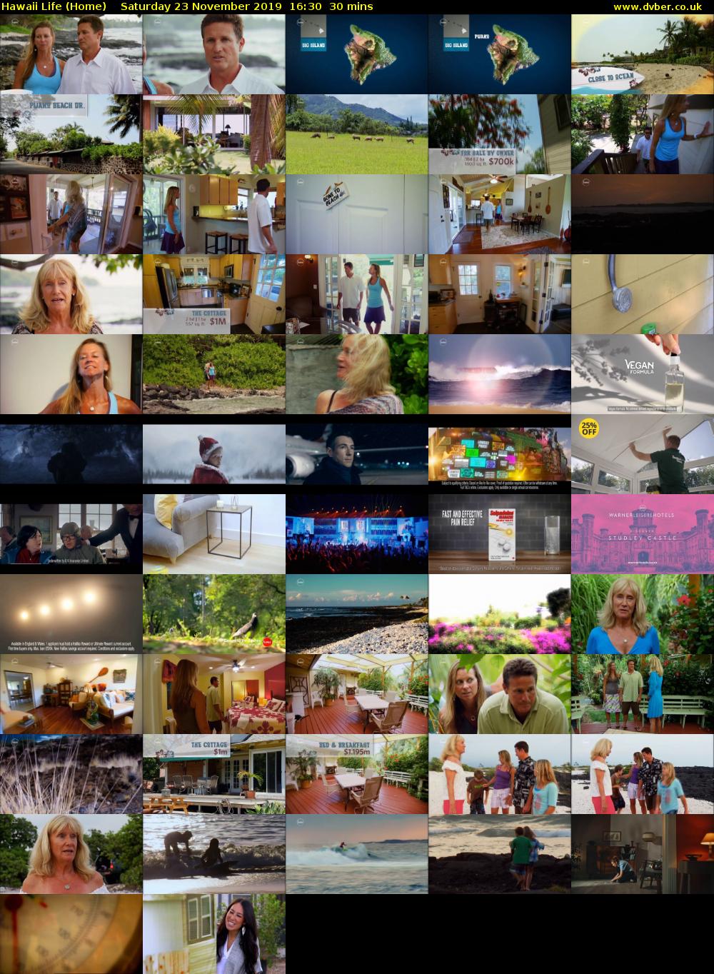 Hawaii Life (Home) Saturday 23 November 2019 16:30 - 17:00