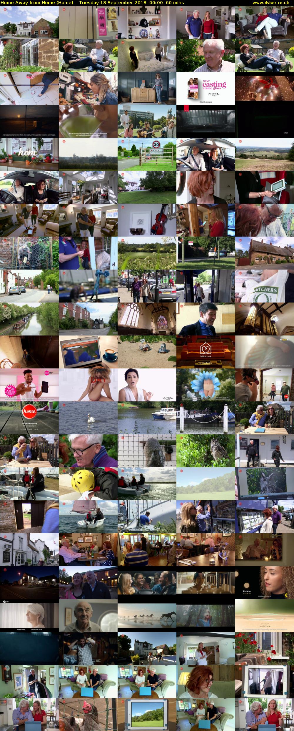 Home Away from Home (Home) Tuesday 18 September 2018 00:00 - 01:00