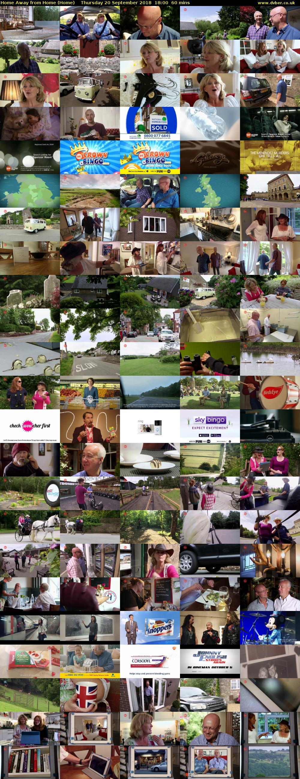 Home Away from Home (Home) Thursday 20 September 2018 18:00 - 19:00