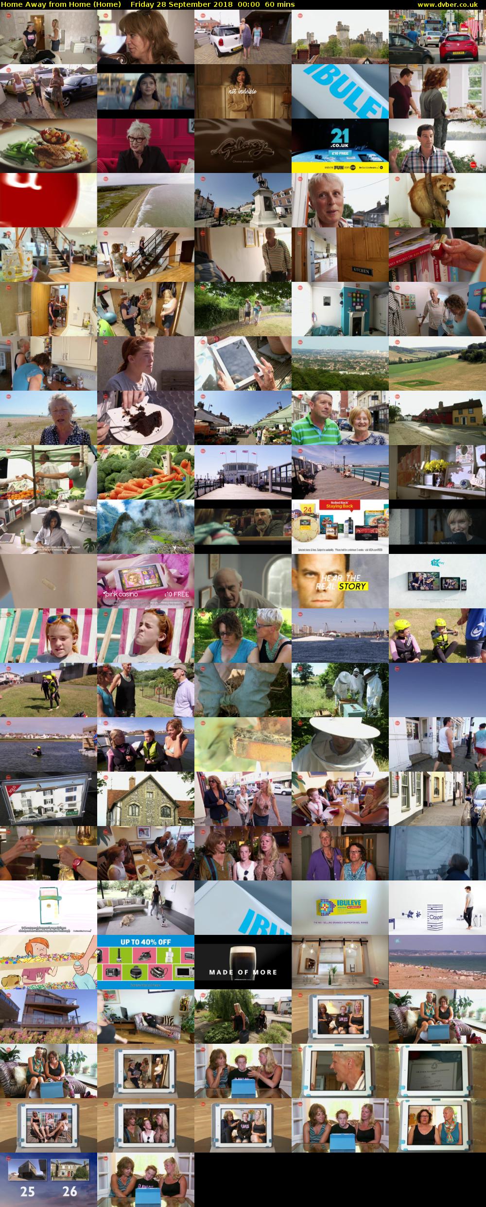 Home Away from Home (Home) Friday 28 September 2018 00:00 - 01:00