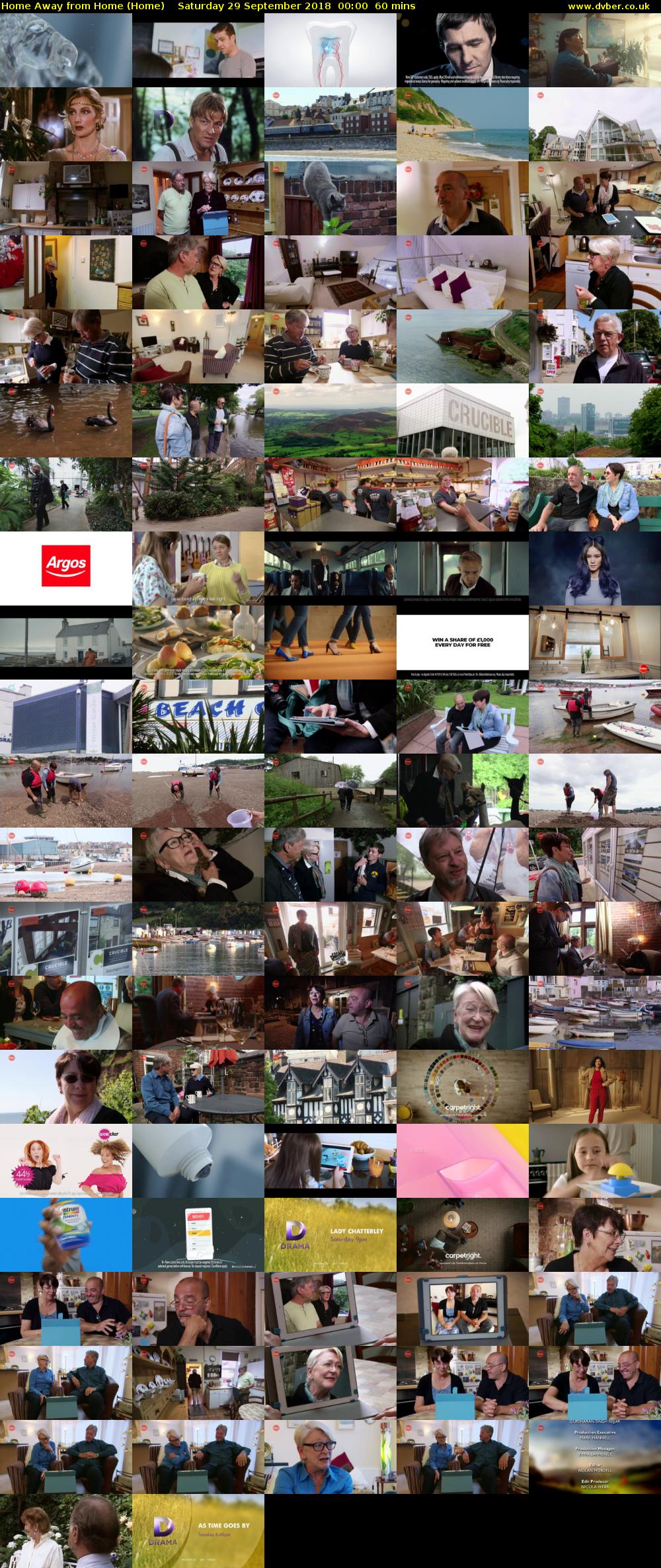 Home Away from Home (Home) Saturday 29 September 2018 00:00 - 01:00