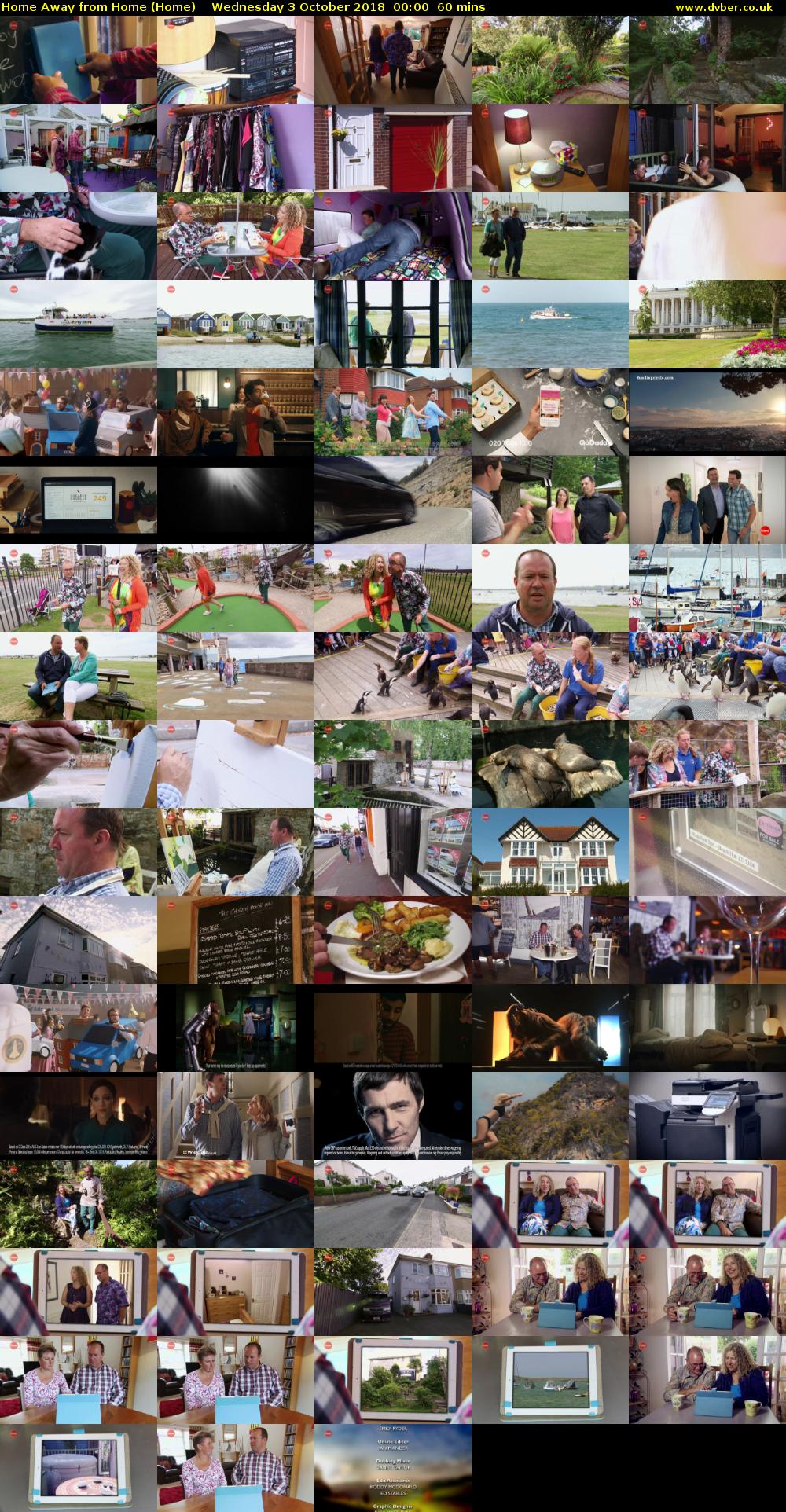 Home Away from Home (Home) Wednesday 3 October 2018 00:00 - 01:00