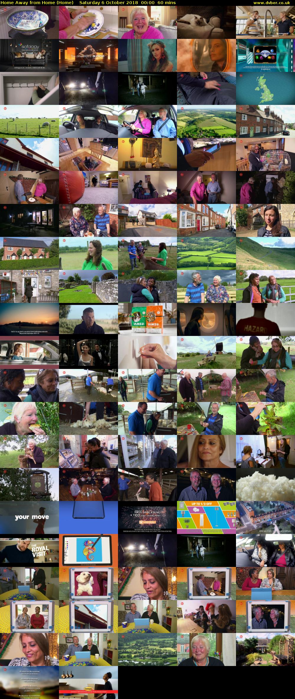 Home Away from Home (Home) Saturday 6 October 2018 00:00 - 01:00