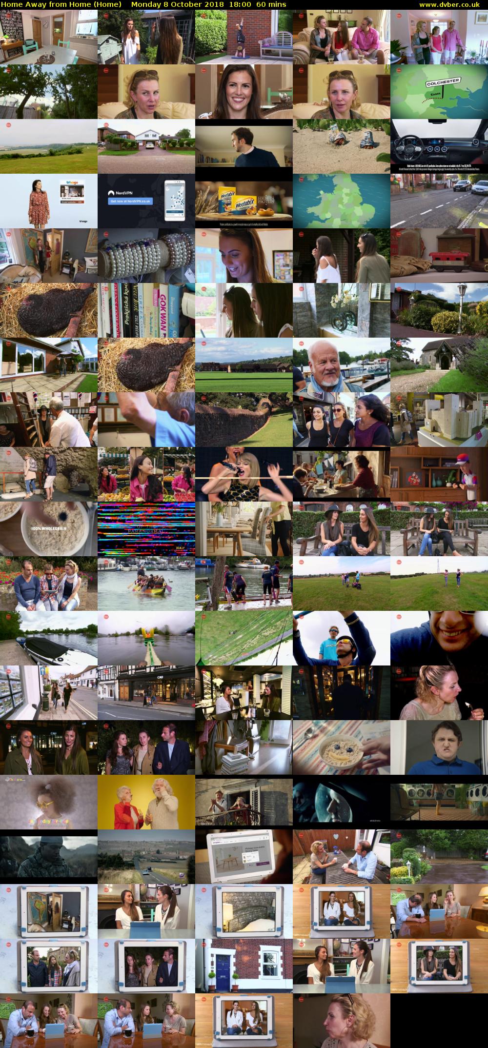 Home Away from Home (Home) Monday 8 October 2018 18:00 - 19:00