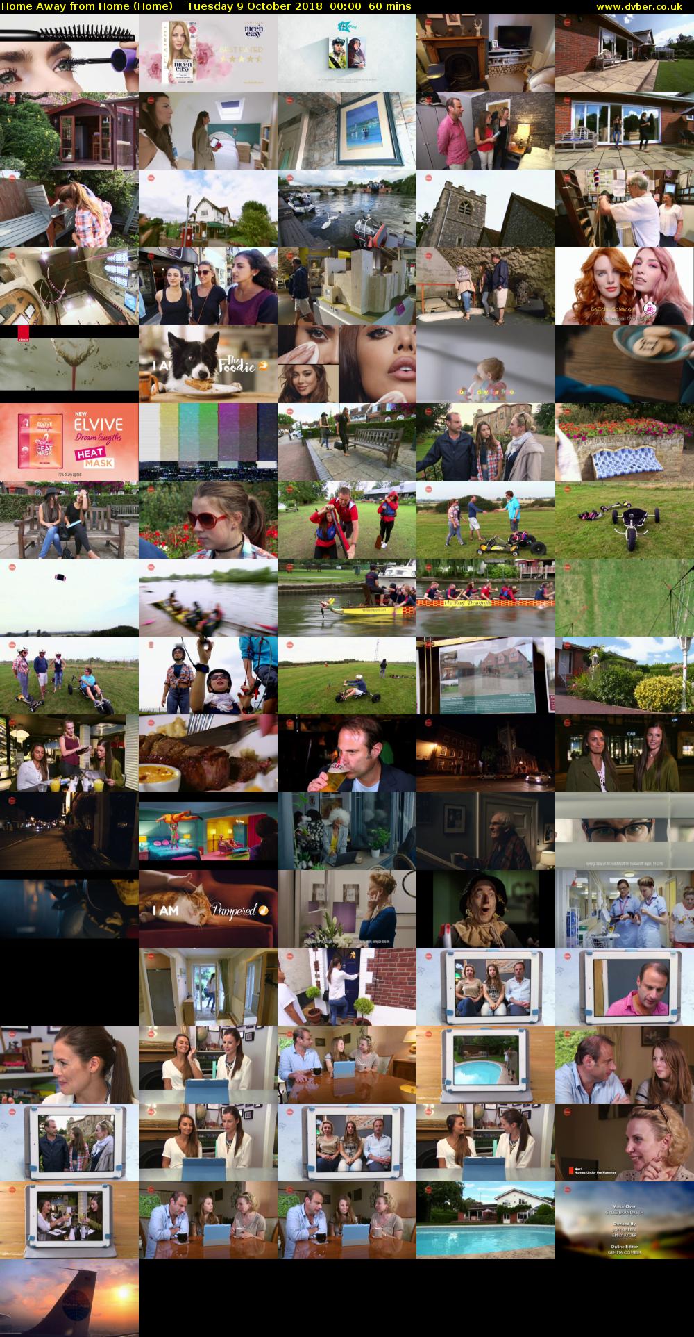 Home Away from Home (Home) Tuesday 9 October 2018 00:00 - 01:00