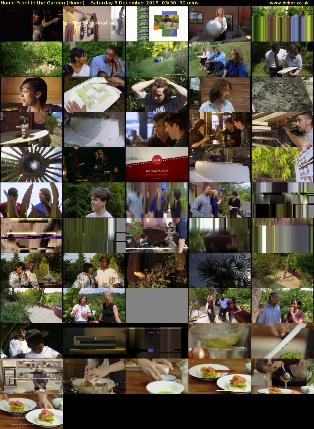 Home Front in the Garden (Home) Saturday 8 December 2018 03:30 - 04:00