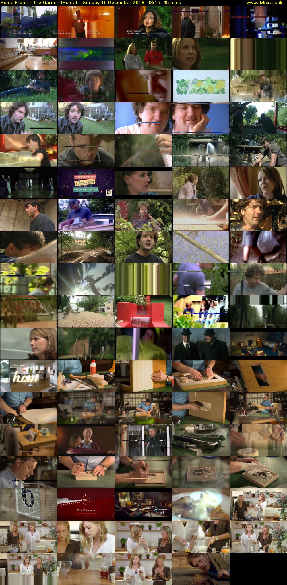 Home Front in the Garden (Home) Sunday 16 December 2018 03:15 - 04:00