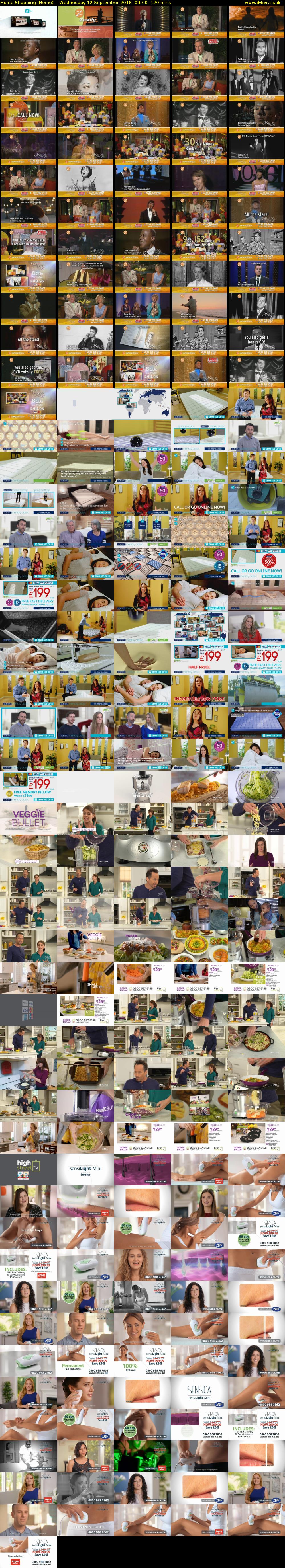 Home Shopping (Home) Wednesday 12 September 2018 04:00 - 06:00