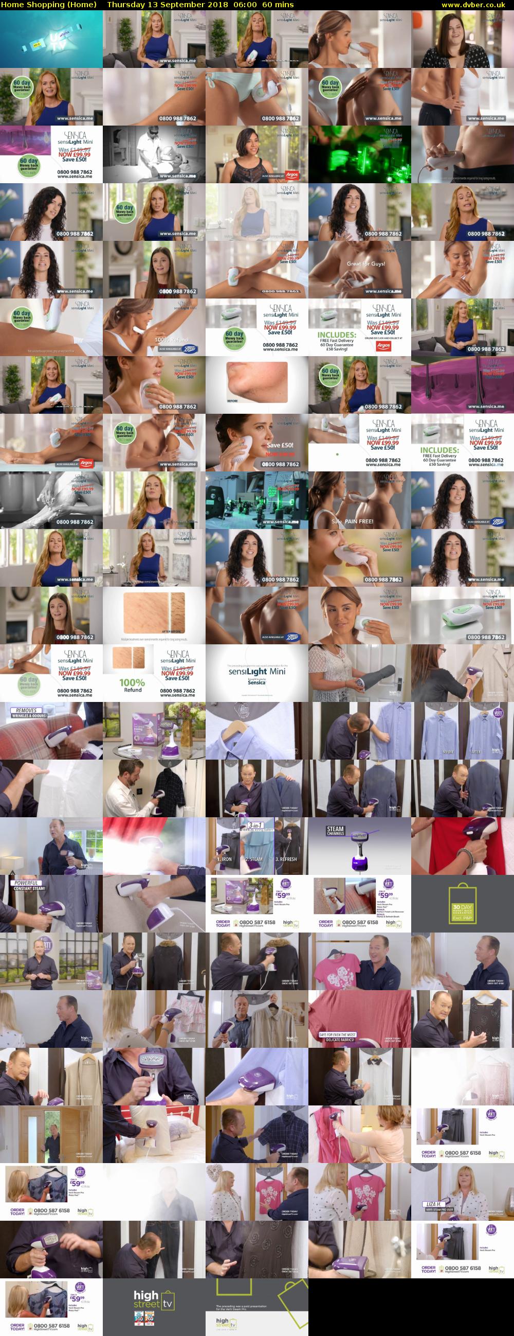 Home Shopping (Home) Thursday 13 September 2018 06:00 - 07:00